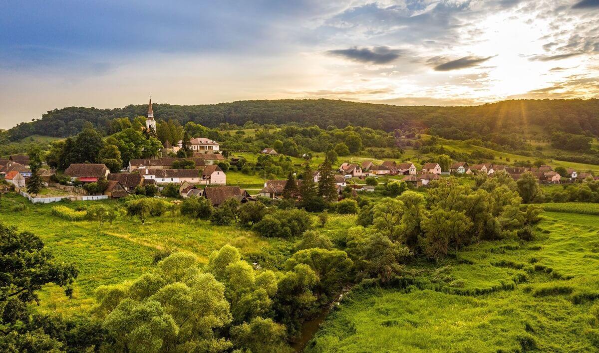 peisaje-transilvania-comuna-danes Peisaj rural și sate din comuna Daneș, județul Mureș